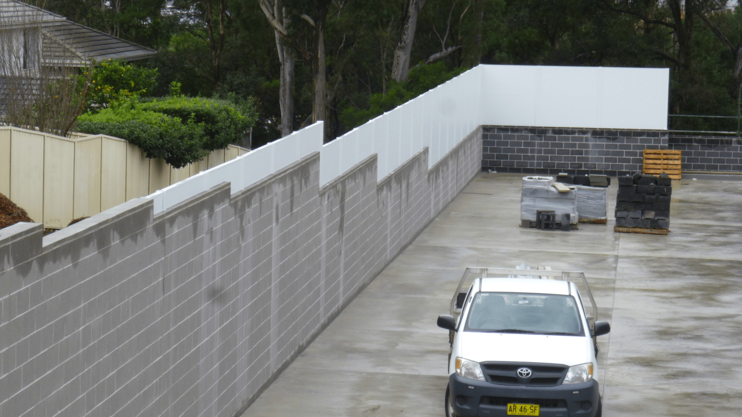 AcoustiMax Coles Kellyville - Acoustic Fence