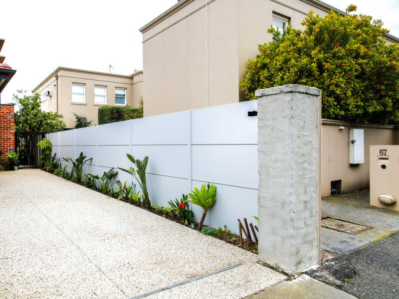 SlimWall South Yarra VIC - expressed joint