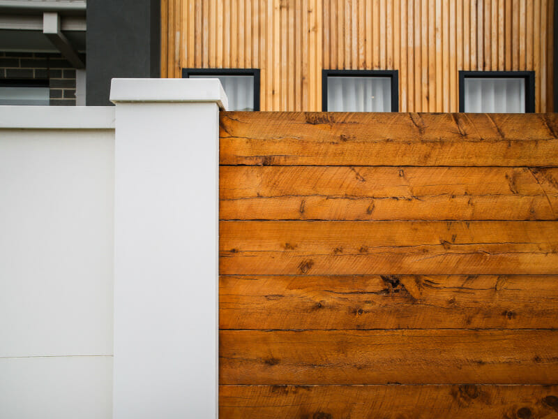 EstateWall PointCook VIC - Timber Infill 