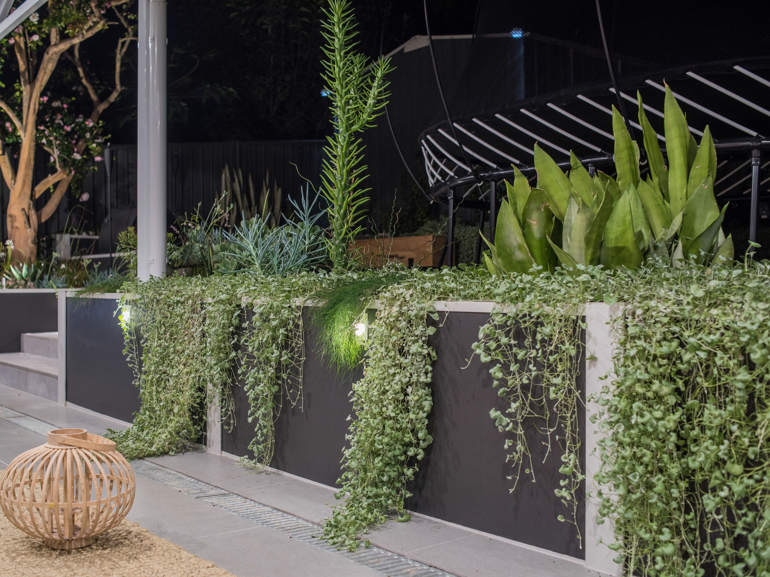 Maximise usable space with a creative retaining wall