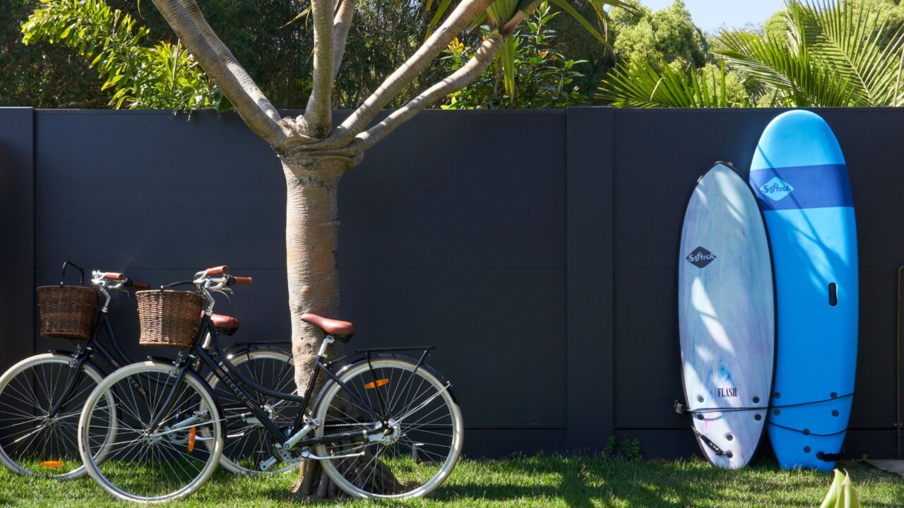 The Designory - Barefoot Villa Byron Bay. ModularWalls VogueWall