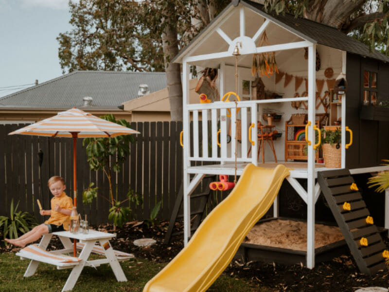 Create the best kids' backyard play area