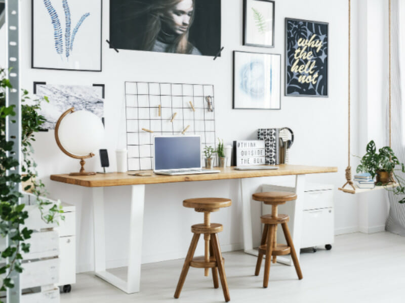 Interior Design Trends 2021 - Hidden Home Office