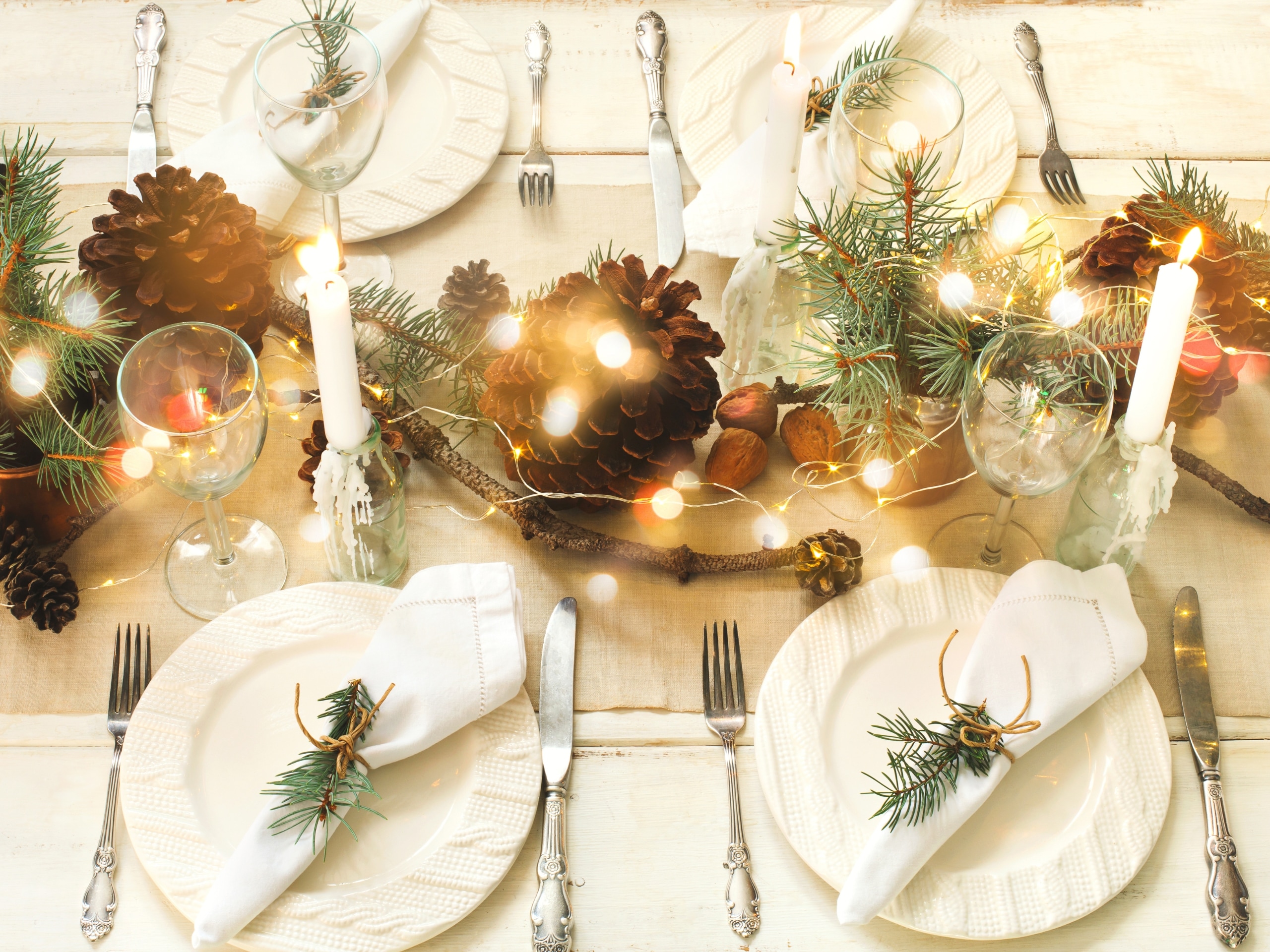 Australian inspired Christmas festive table styling | Eclectic Creative
