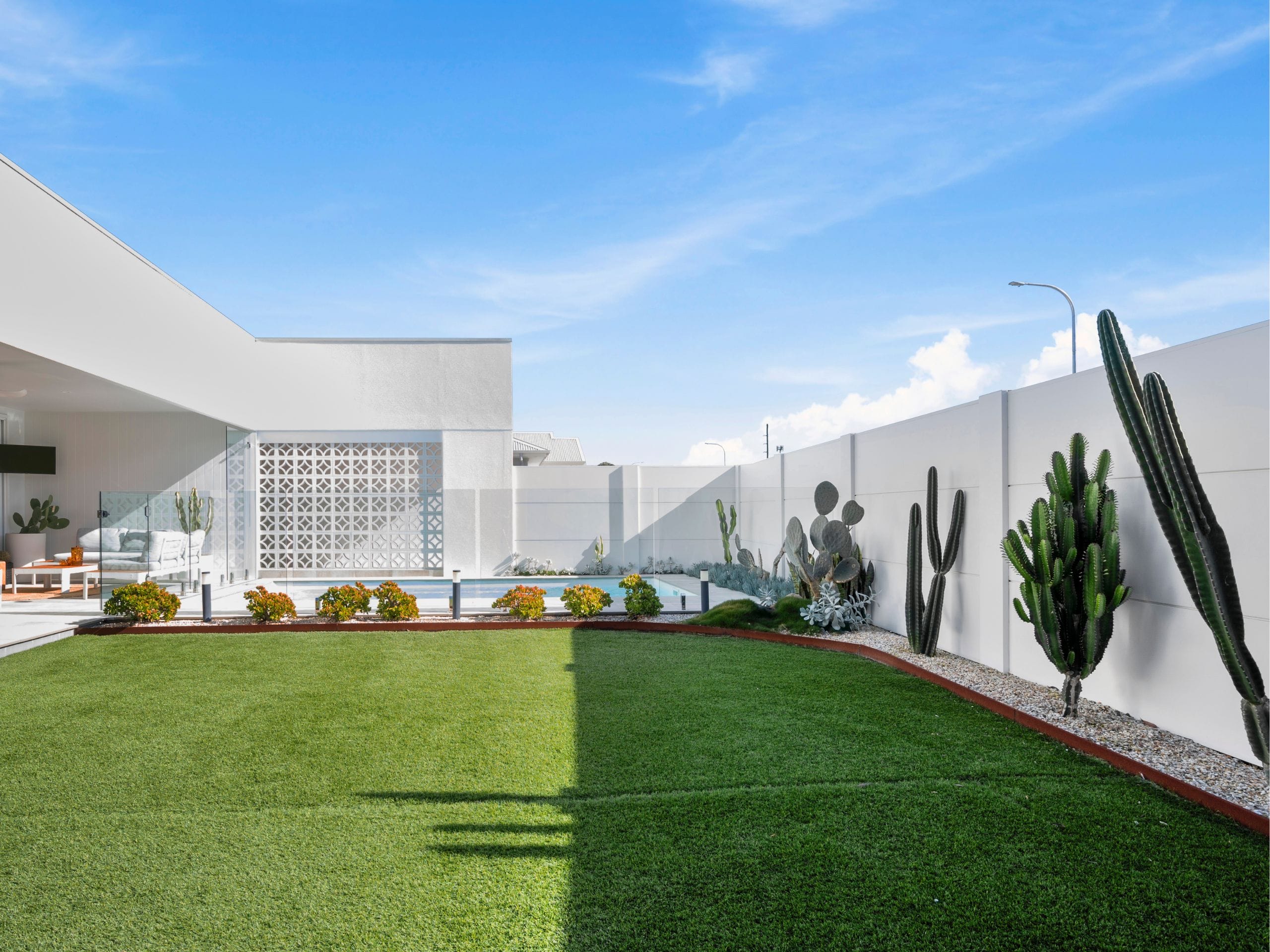 ModularWalls are a sleek, premium fencing option