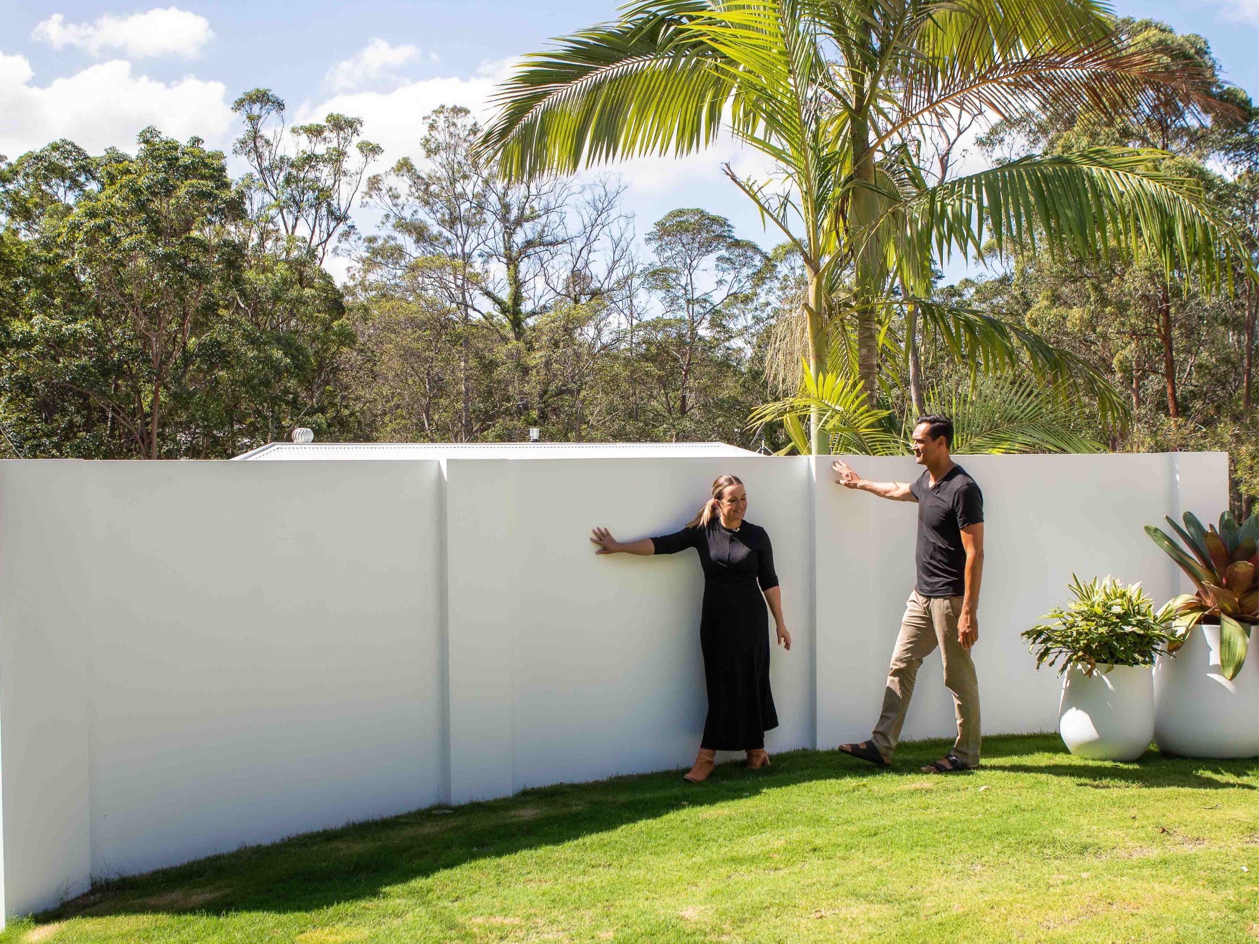 ModularWalls are the leaders in acoustic modular noise walls...however we don't offer a singular soundproof fence