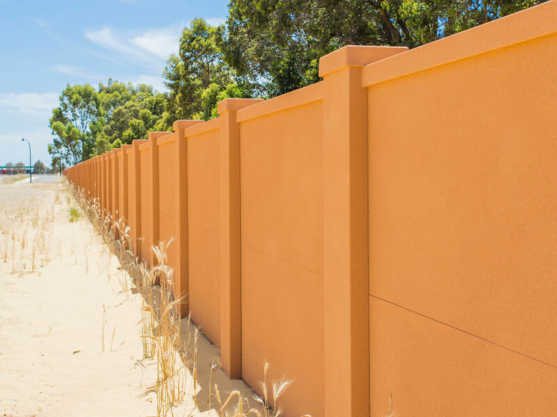 EstateWall Boundary Wall System - Residential estate noise wall
