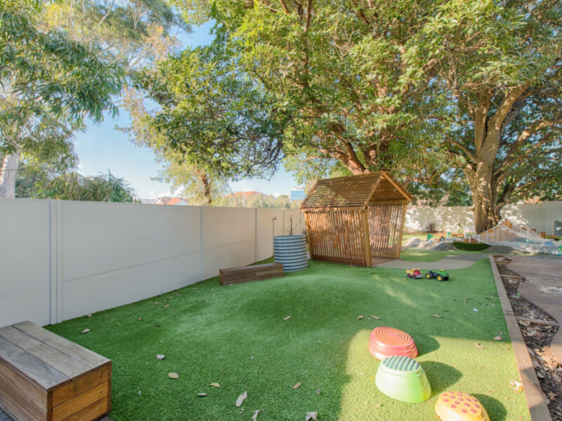 SlimWall combines acoustic barrier with retaining wall for Maroubra Childcare Centre