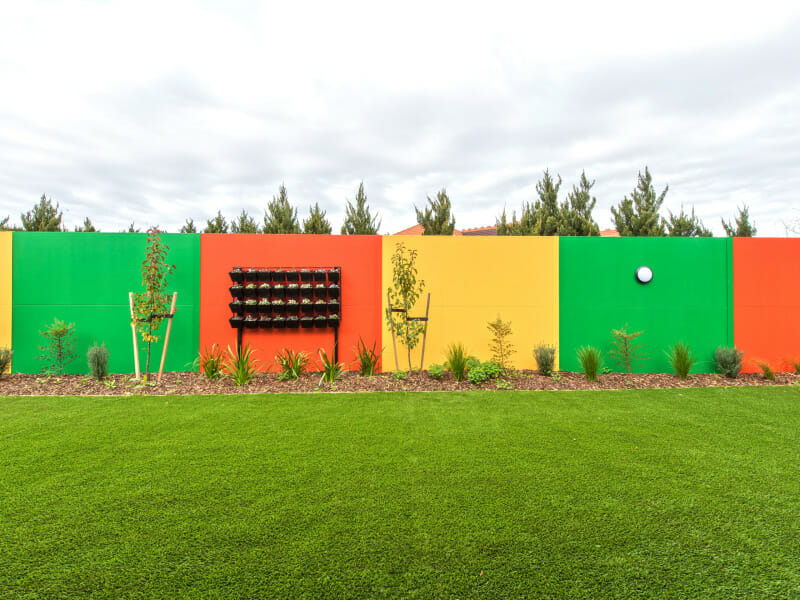 Premium Fence Manufacturer designs customised SlimWall solution for childcare centre - the best Kids' backyard play area