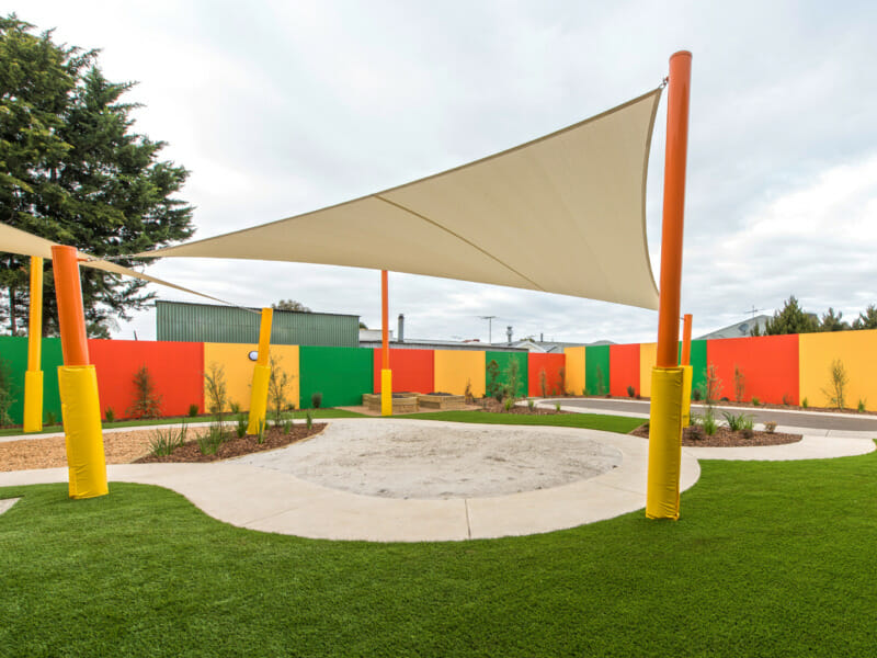 Premium modular fence manufacturer designs customised SlimWall solution for childcare centre