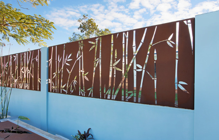 VogueWall with decorative infills Boundary Wall