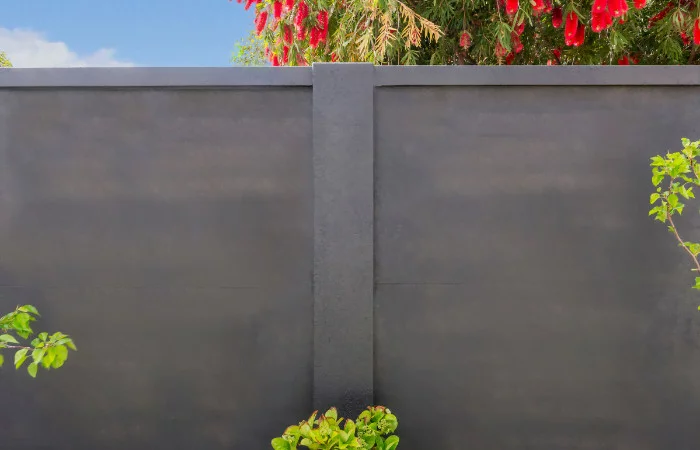 Tuscan Render make great outdoor feature walls with ModularWalls