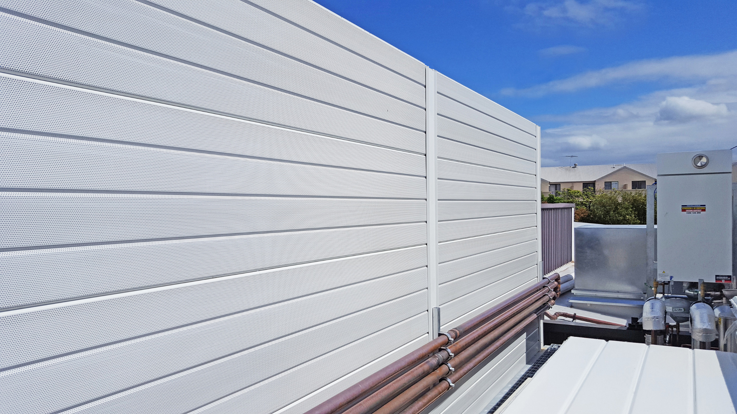 AcoustiSorb used for Woolworths Rooftop Acoustic Enclosures