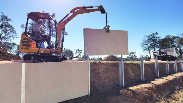 TerraFirm X retaining wall