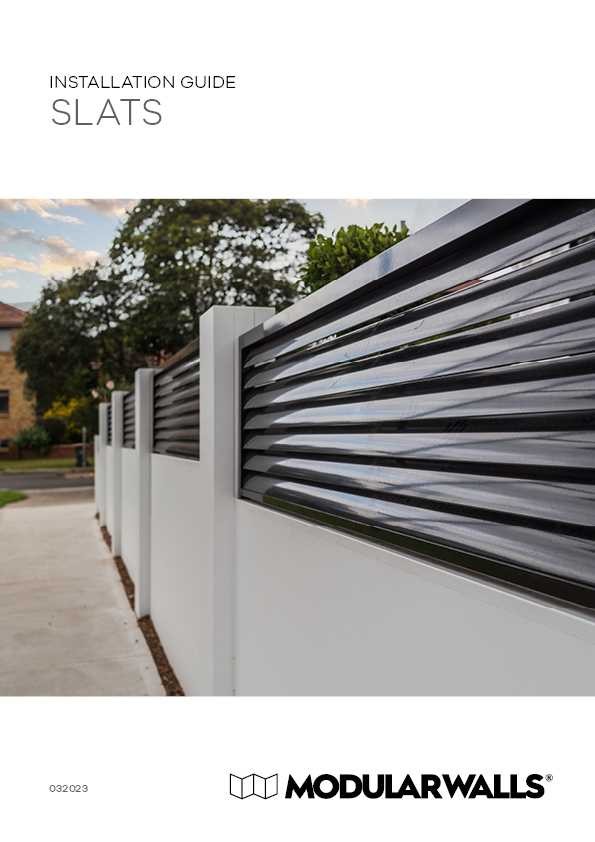 Slats Installation Guide ModularWalls