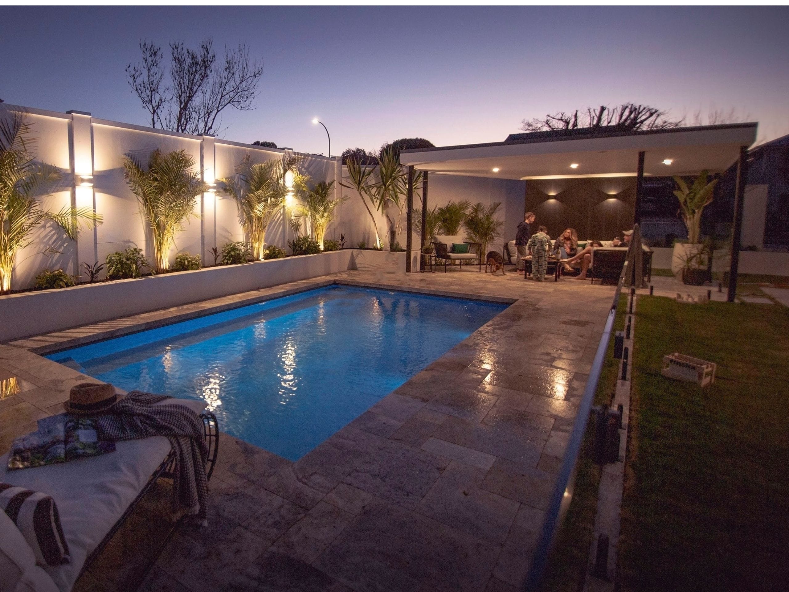 Autumn and winter are perfect for creating sheltered outdoor zones that can still be enjoyed in cooler weather.