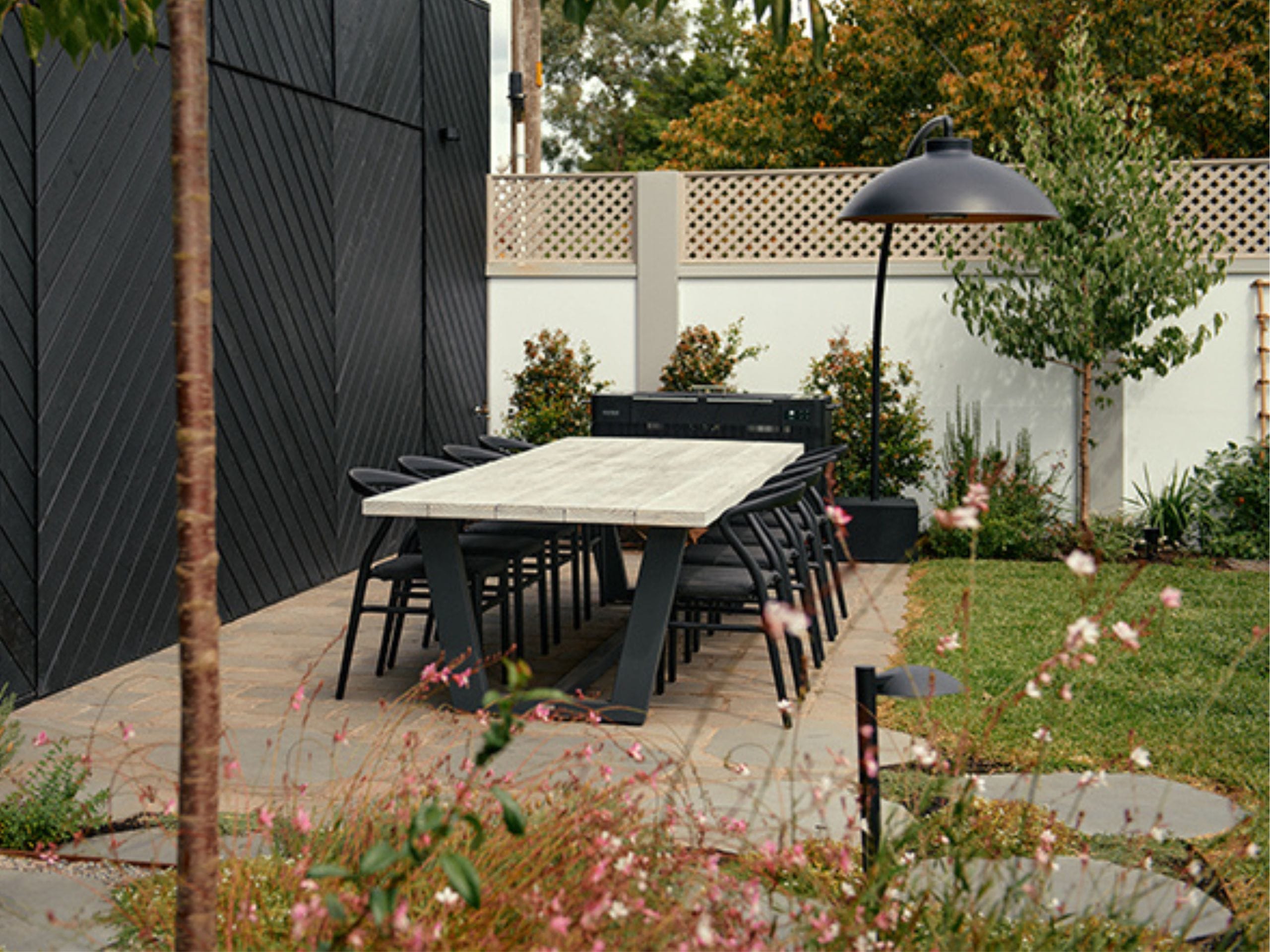 With shorter daylight hours, outdoor lighting becomes even more important during autumn and winter.