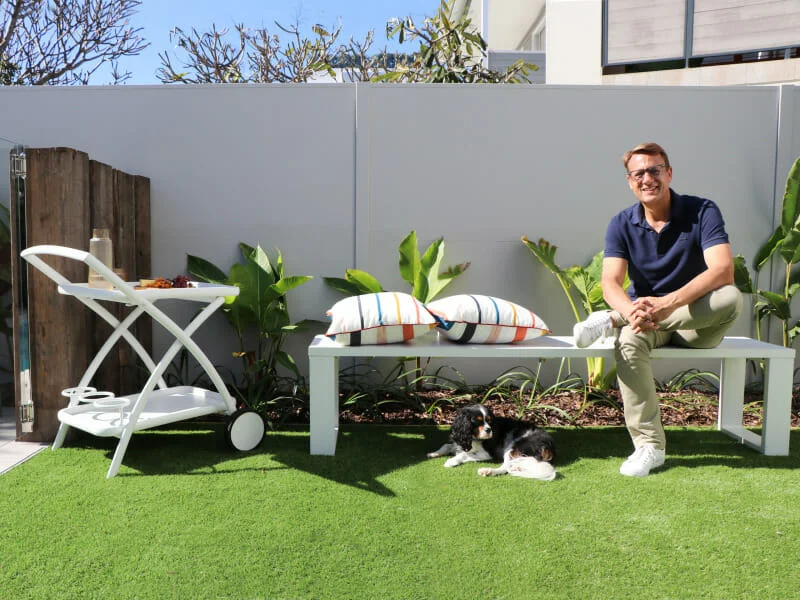 Andrew Winter reduces noise with a SlimWall boundary fence