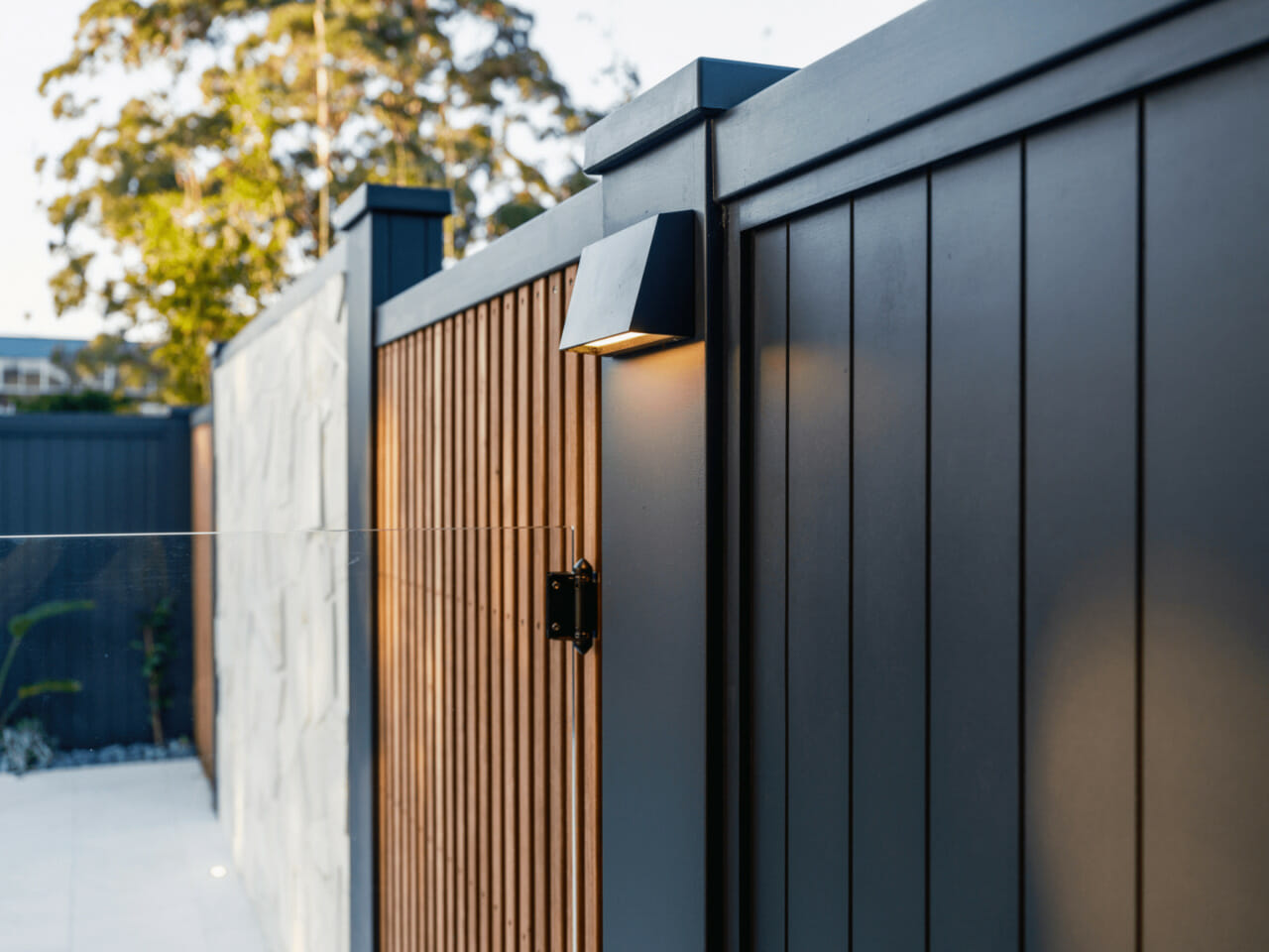 VogueWall with timber battons