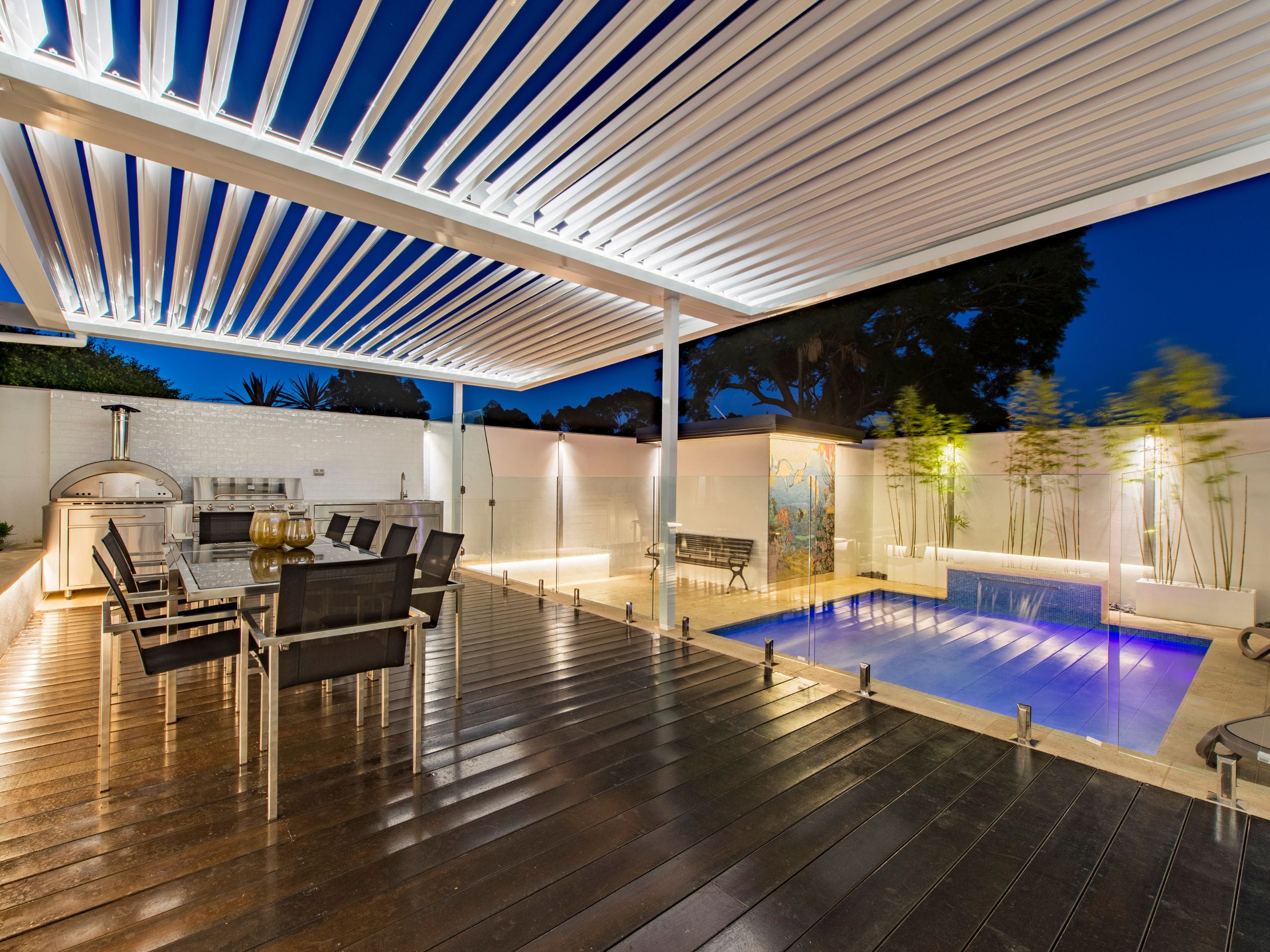 Adding garden lighting for longer evening enjoyment in winter