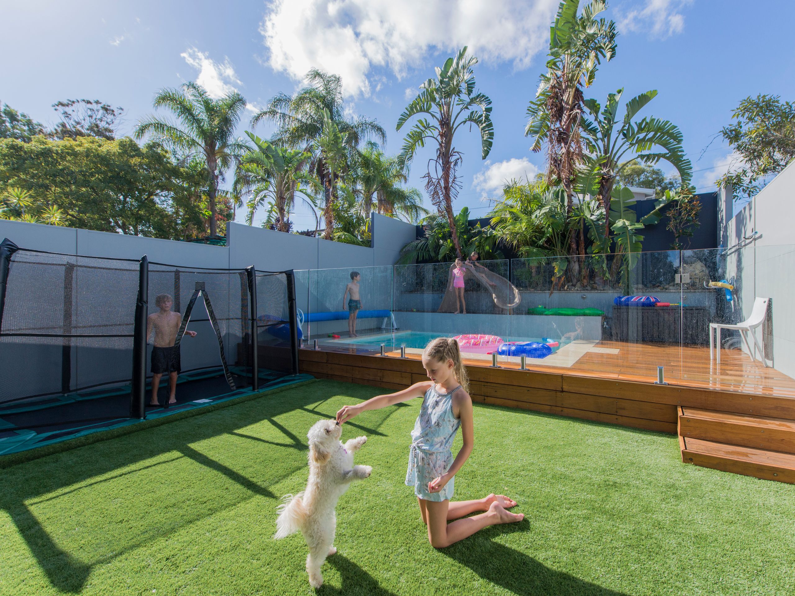 Creating a backyard haven for children is within your reach with ModularWalls