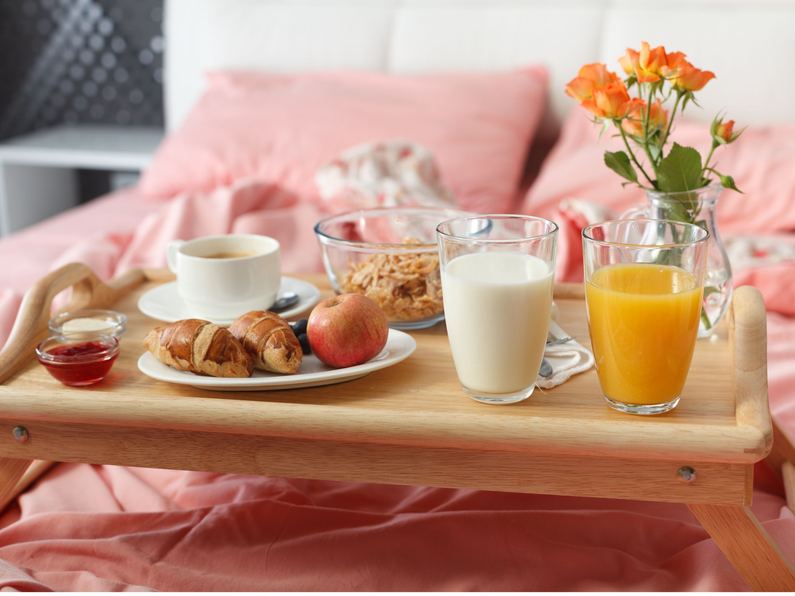 Breakfast in bed is great DIY way to make Mum's day
