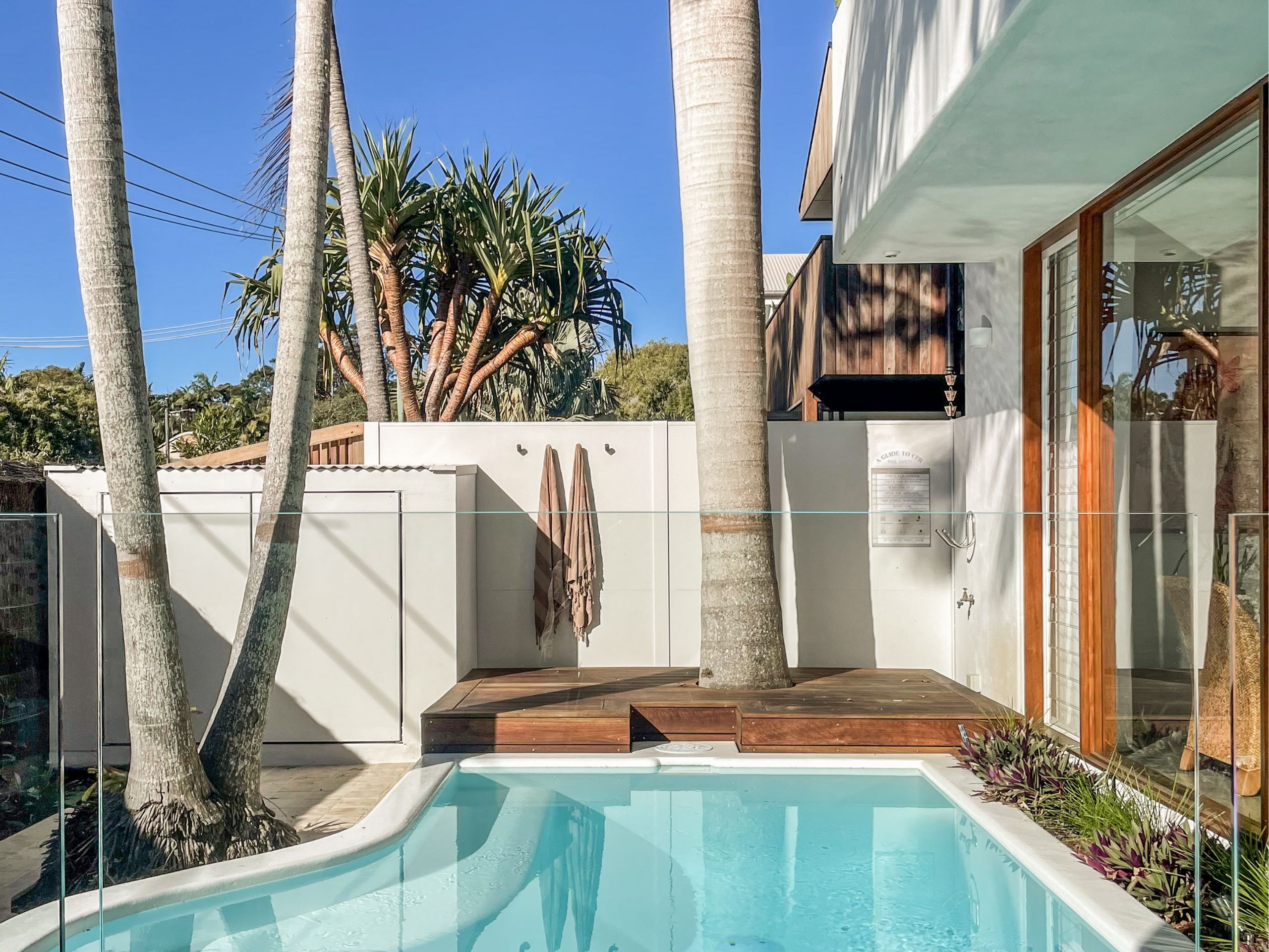 Take pool area ideas and inspiration from Byron Bay