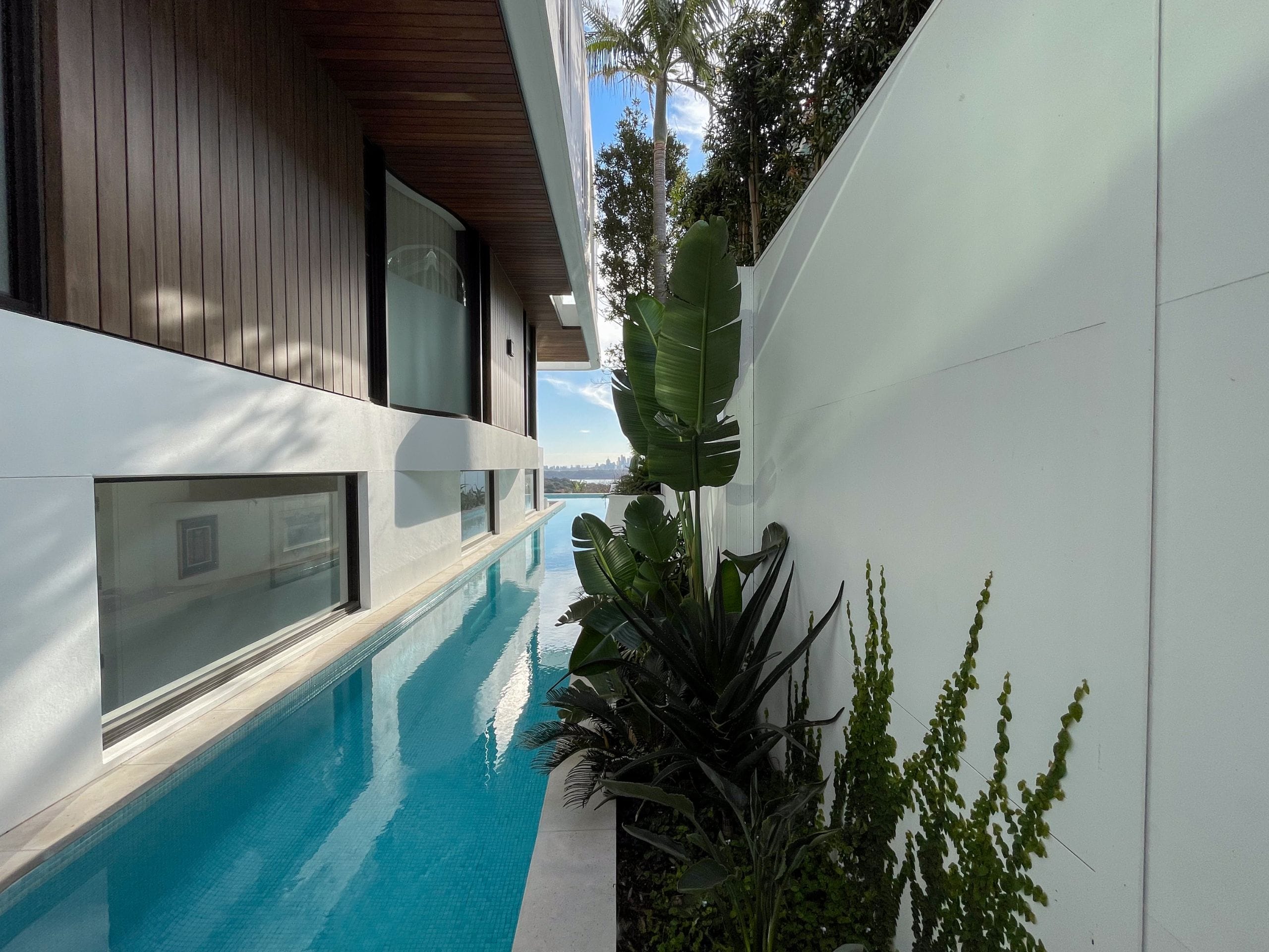 Retaining walls are both functional and a design feature