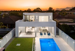 TrendWall Boundary Wall around pool area