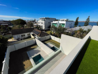 EstateWall around a duplex