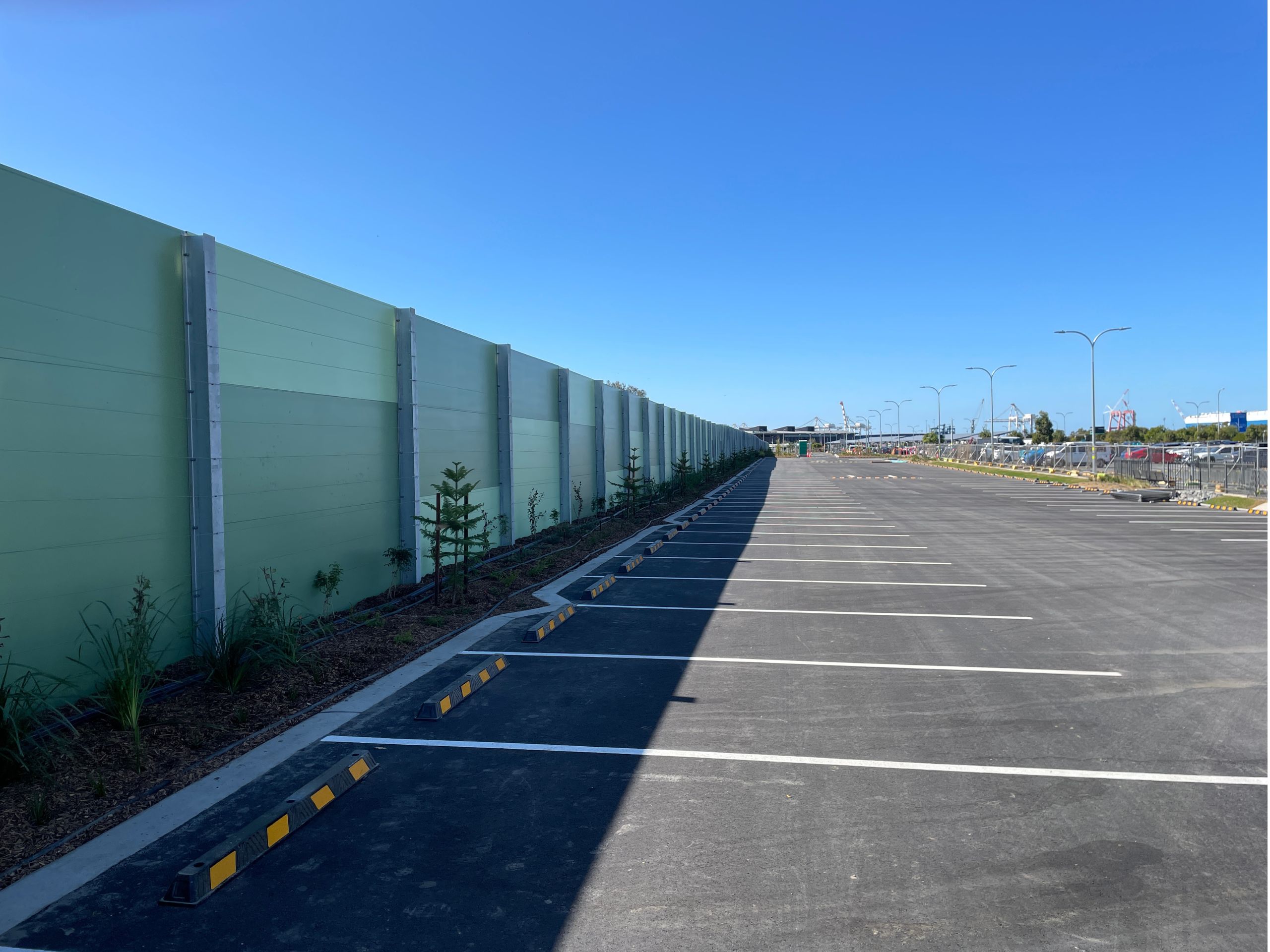Port Of Brisbane Privacy Wall