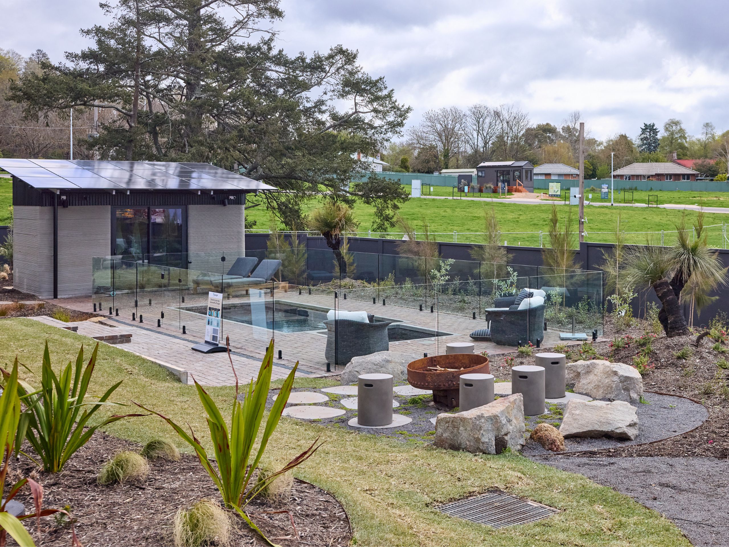 The Block 2025 | Backyard Week Winner House 1 VogueWall