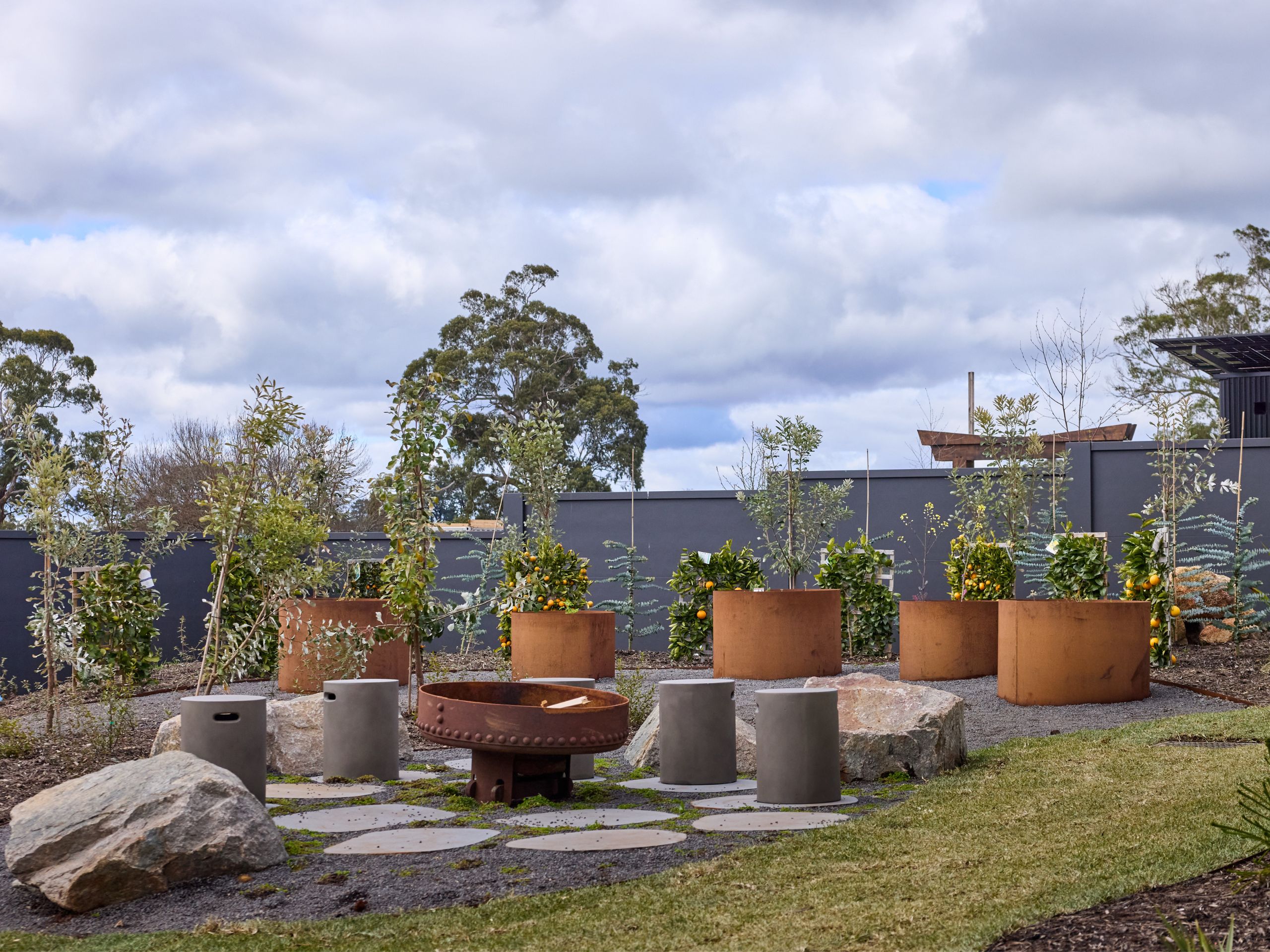 The Block 2025 | Backyard Week Winner House 1 VogueWall Perimeter Fence