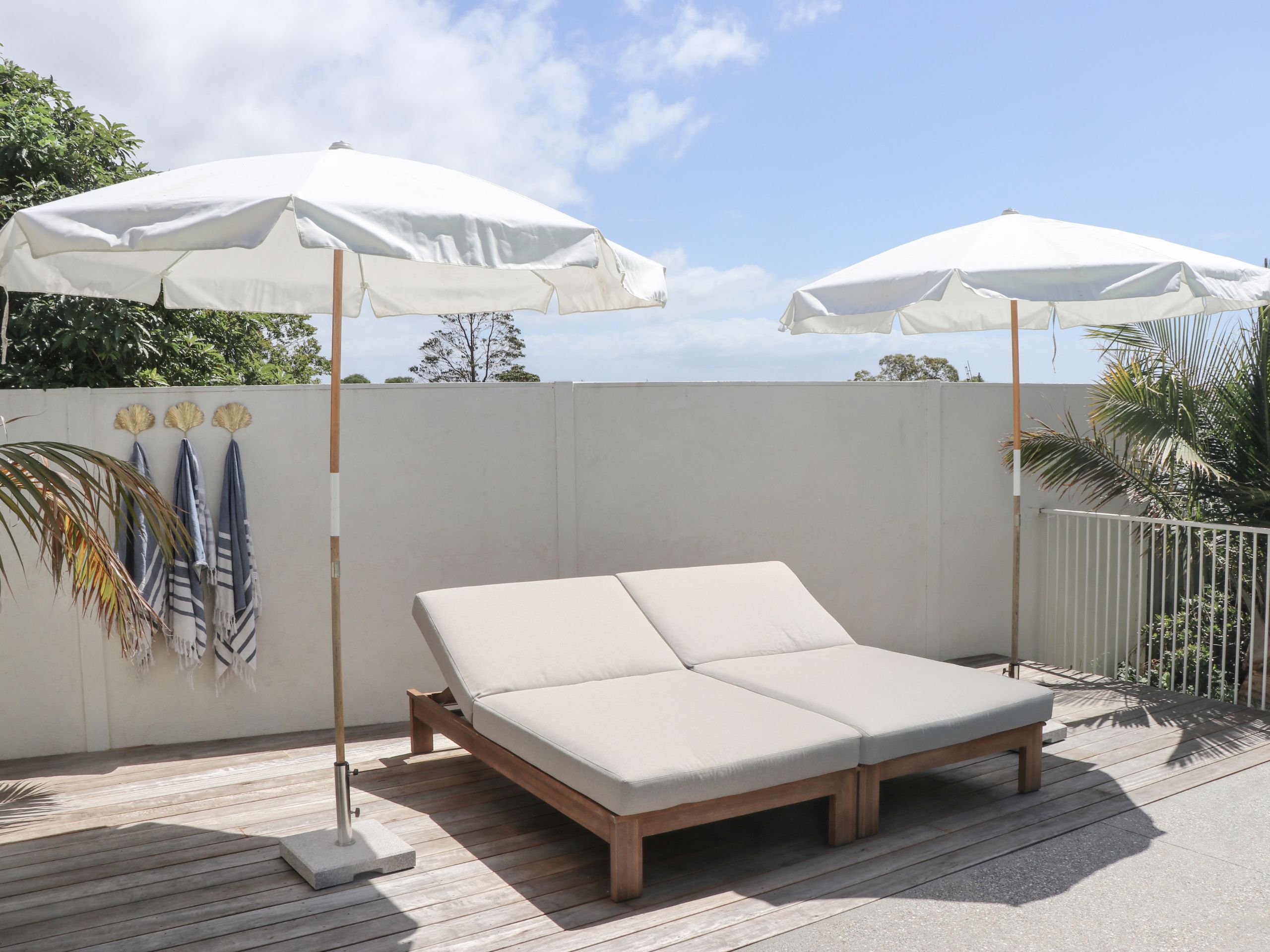 Ben Mack coastal backyard featuring TrendWall