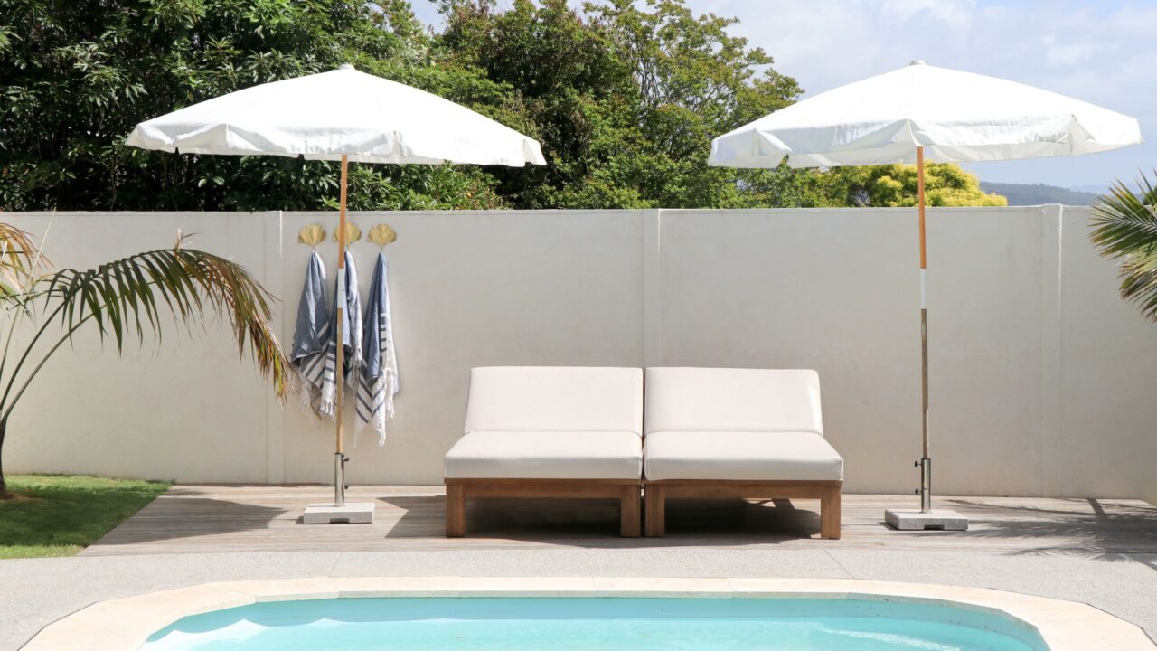TrendWall at Ben Mack's coastal backyard