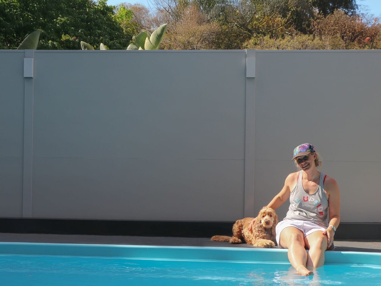 Creating pool safety compliance for her new backyard pool was critically important to homeowner Sally