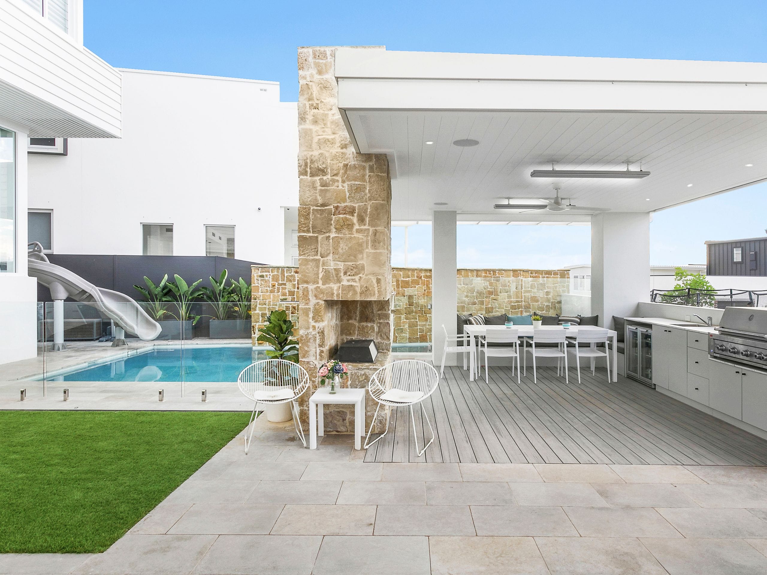 Comfortable outdoor styling and shade is vital for successful outdoor entertaining