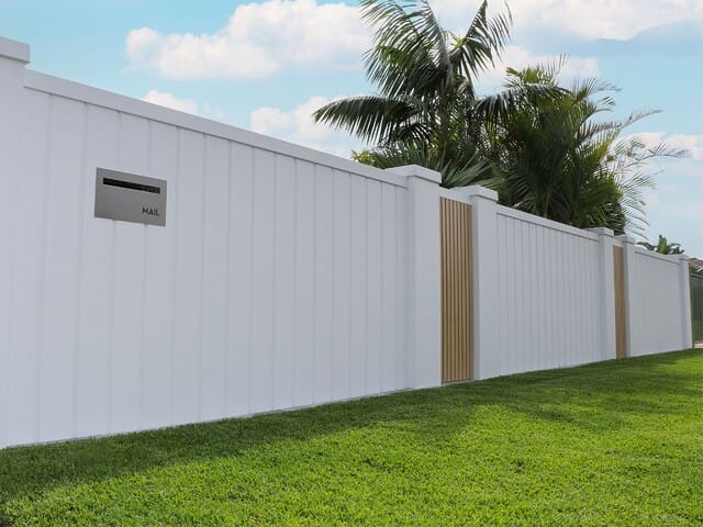 Modern fence design is about creating interest through texture