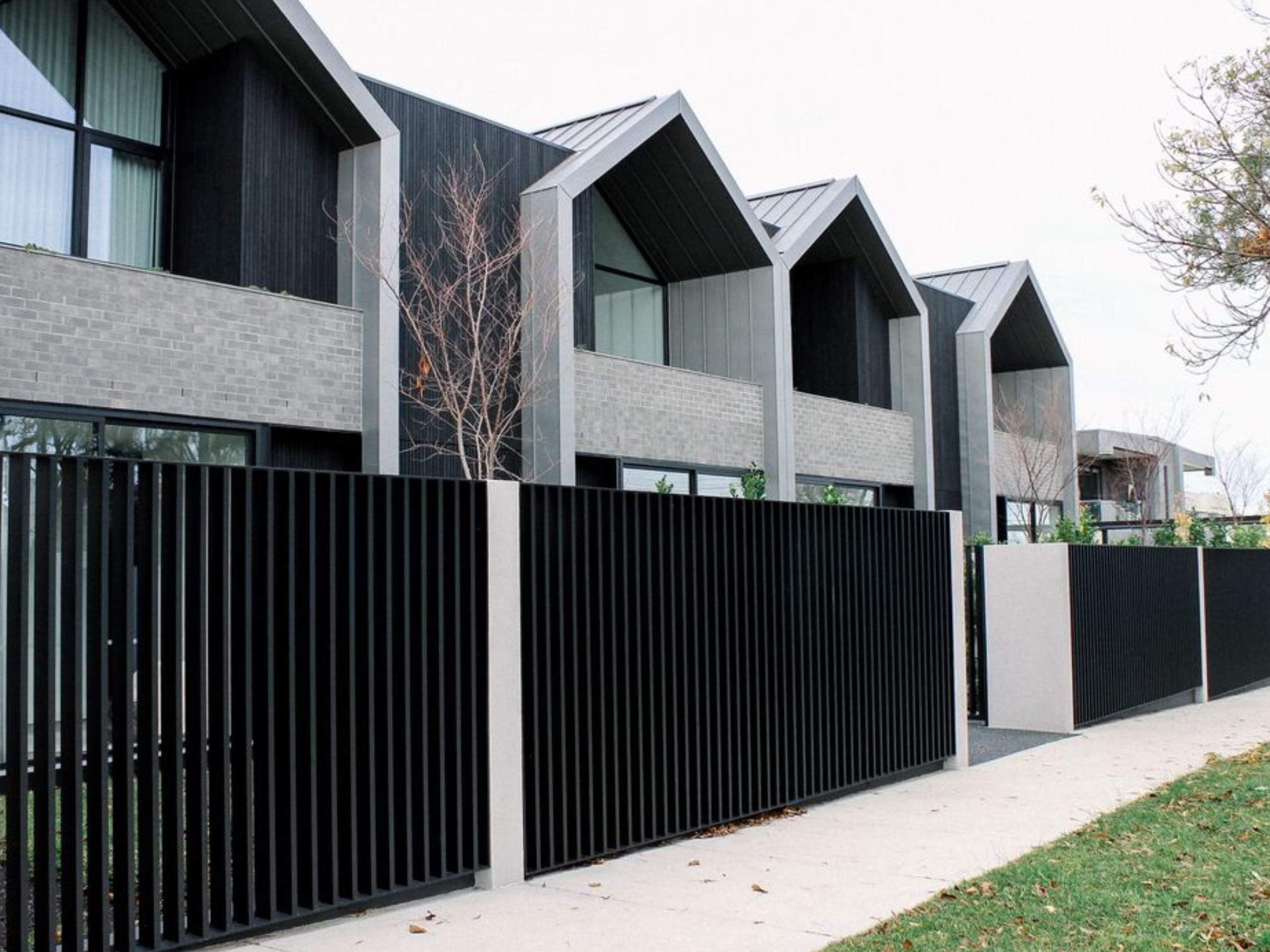 Aluminium blades and slats are an increasingly popular fence option