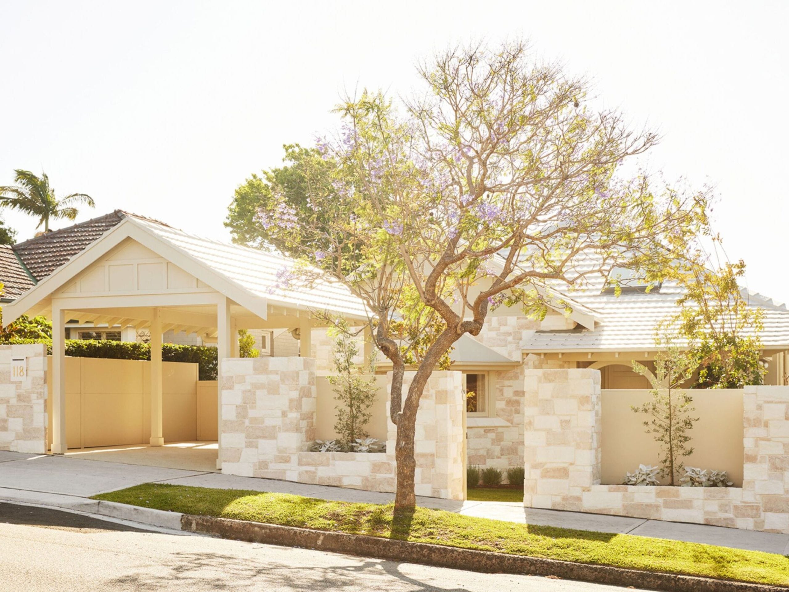 Create on trend raw texture as part of our 2026 landscaping trends predictions