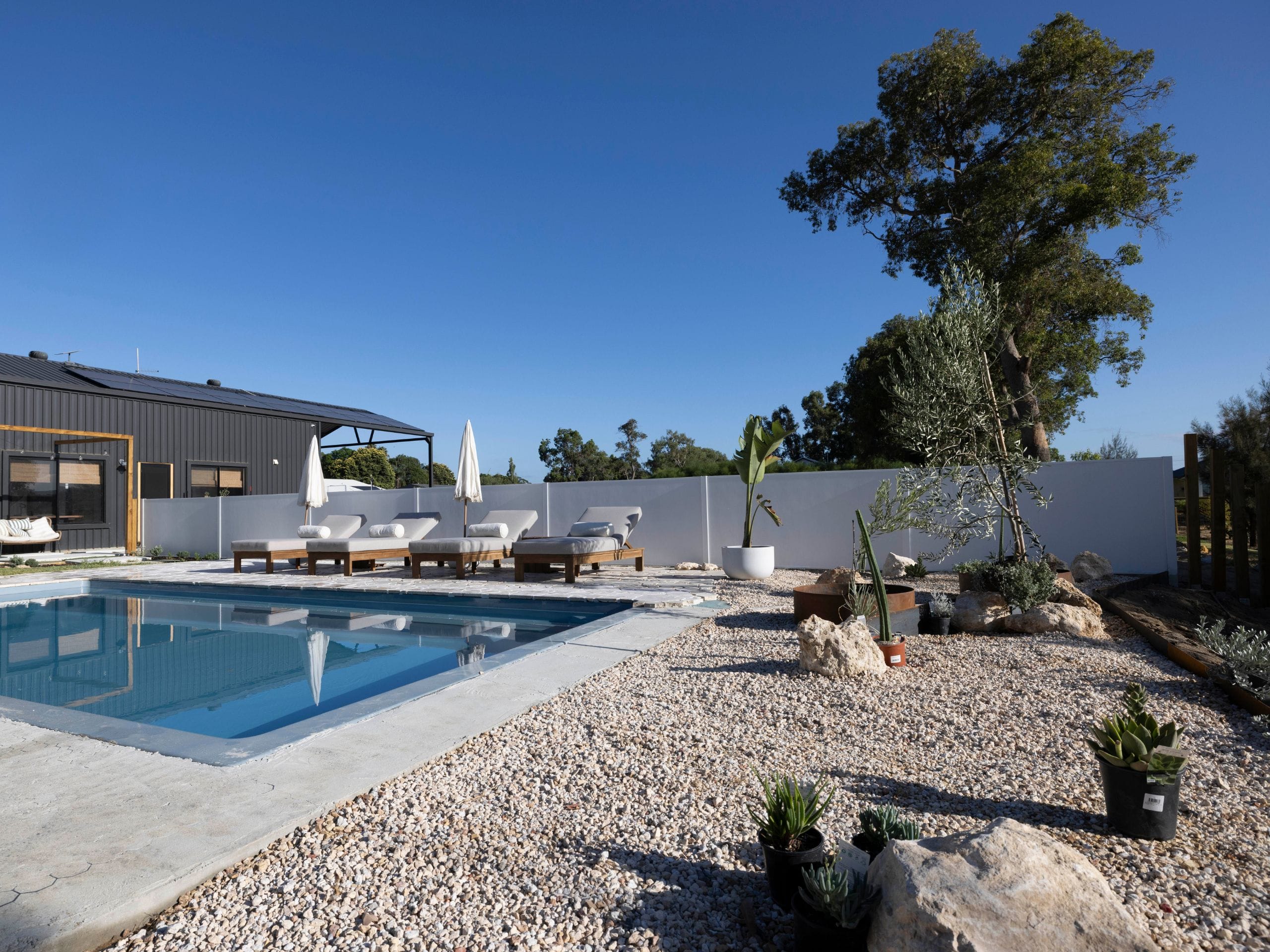 DIY pool fencing provides privacy and security