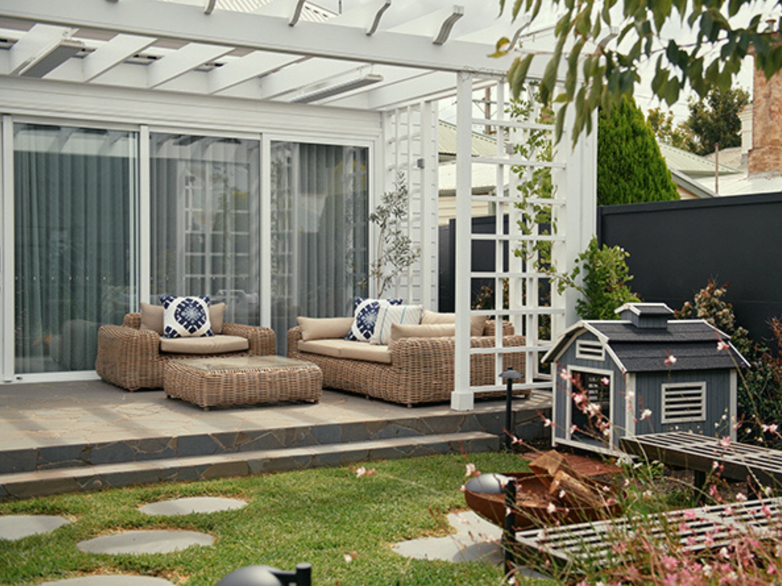 A well-placed path invites exploration and makes your garden feel larger. 