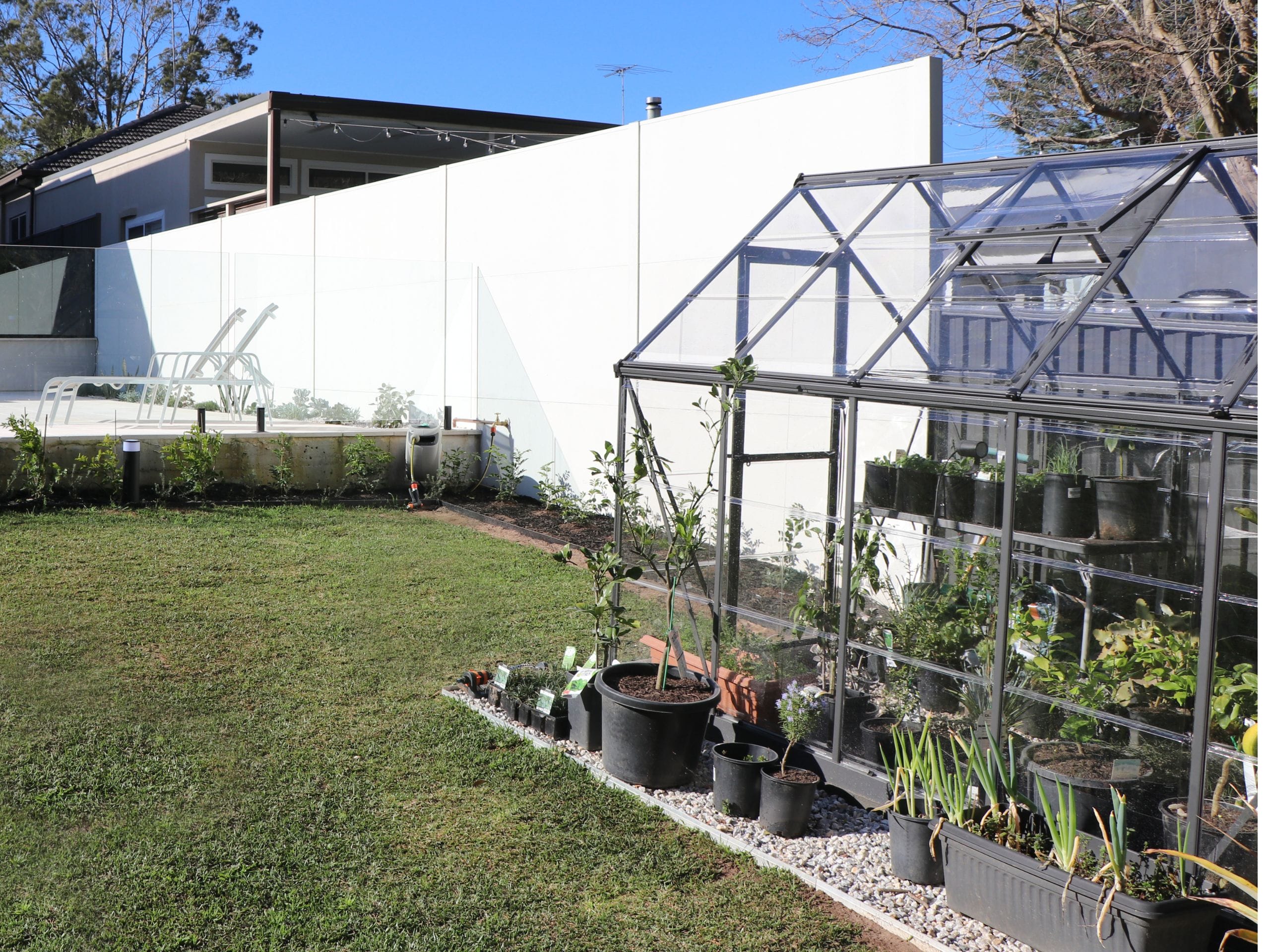 Got a flat, sunny corner? That’s all you need to start a backyard oasis veggie garden. 