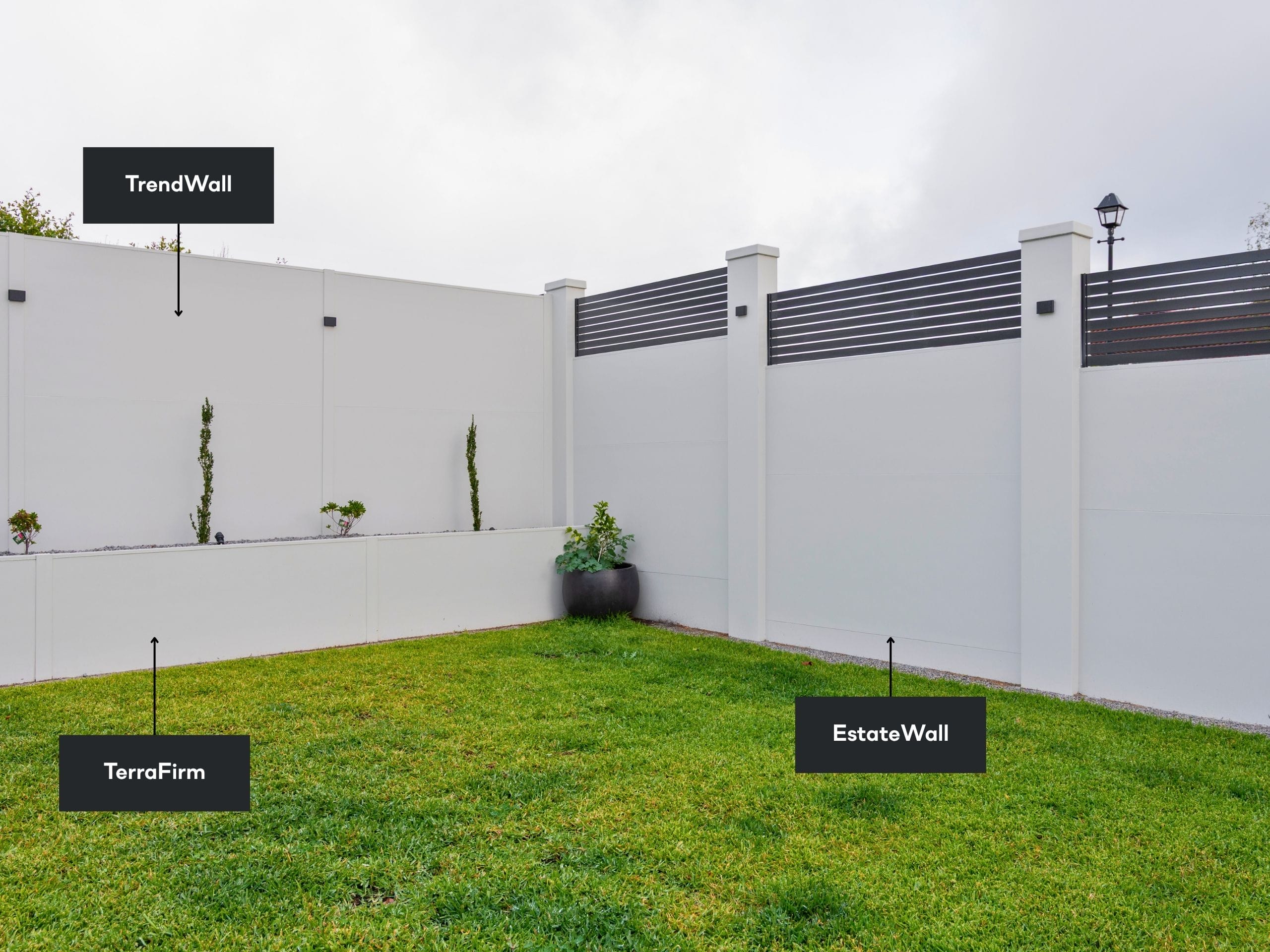 Designed and installed by Sam and the team, the project transformed the property boundary into a modern architectural feature, combining retaining, screening and boundary fencing into one cohesive solution.