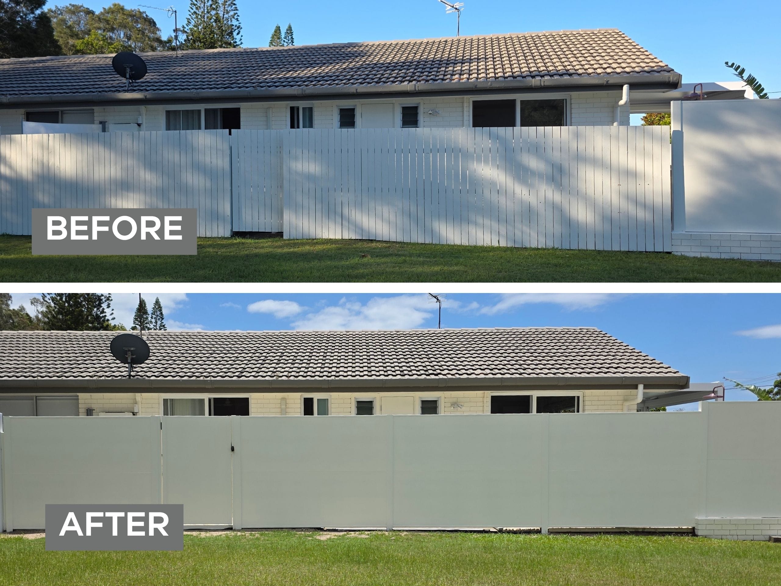 These homeowners were thrilled with the ease of installation and the simplicity of the proprietary ModularWalls system in 4 easy steps.