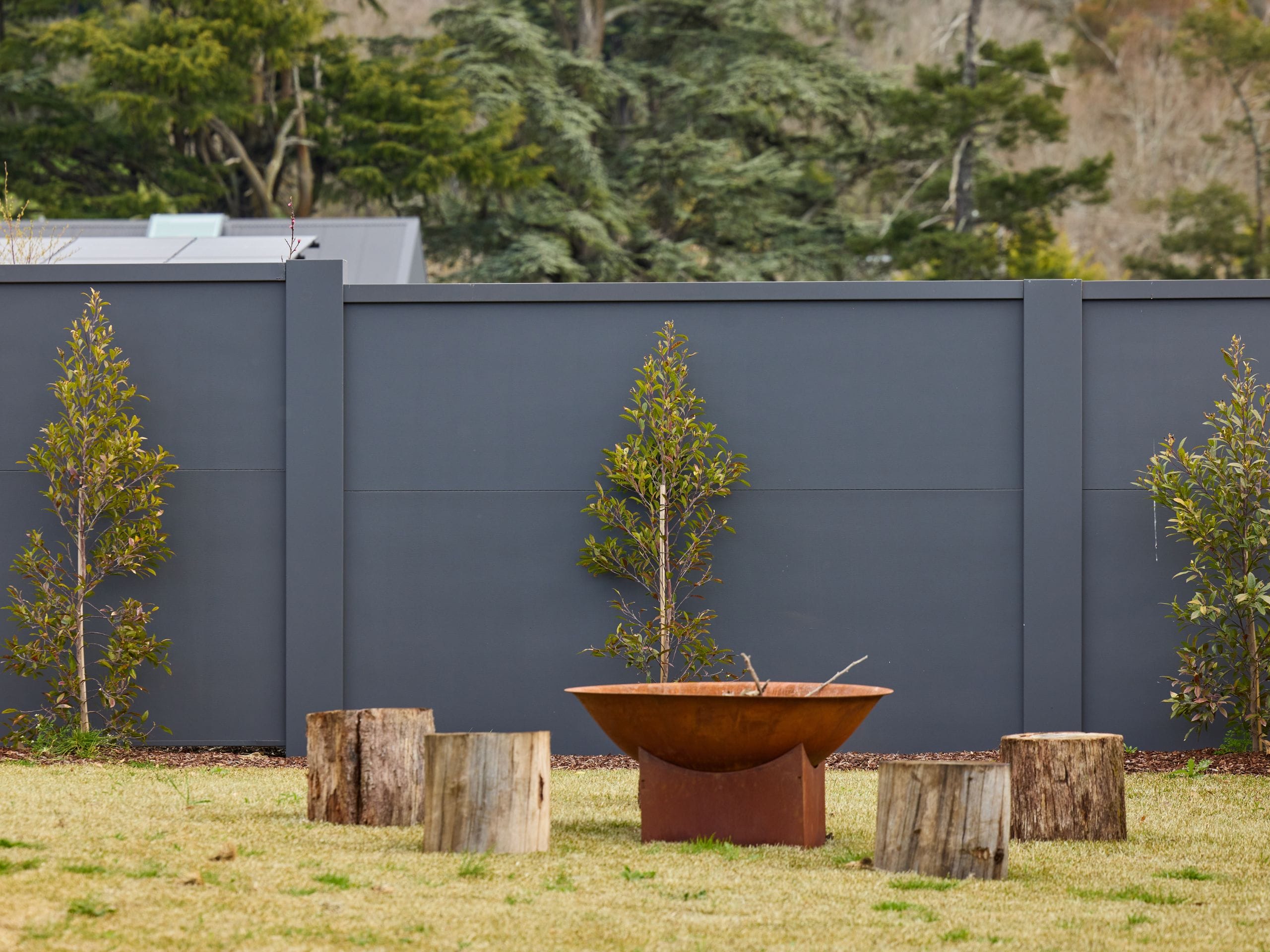 Before installing an outdoor fire pit, it's important to consider safety and local regulations.