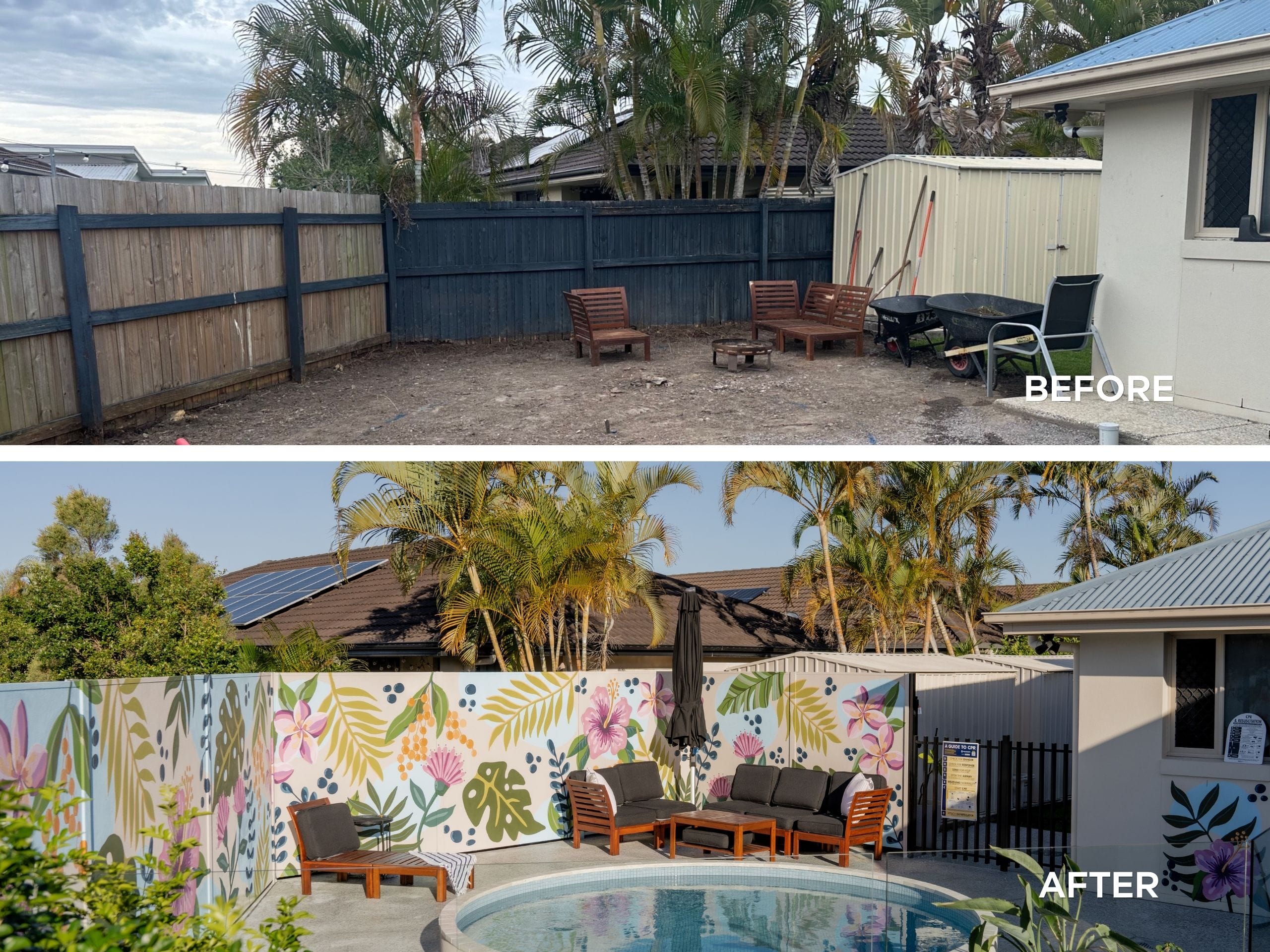 Brendan and Nichole needed a solution that could serve as both a boundary fence and pool fence while providing greater privacy, security, and long-term durability.