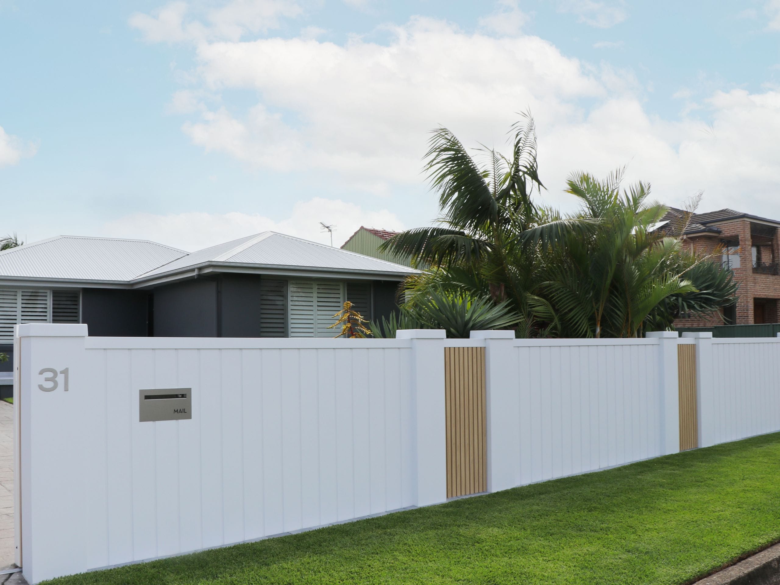 One of the biggest advantages of a DIY front fence is the freedom to personalise it and make it your own.