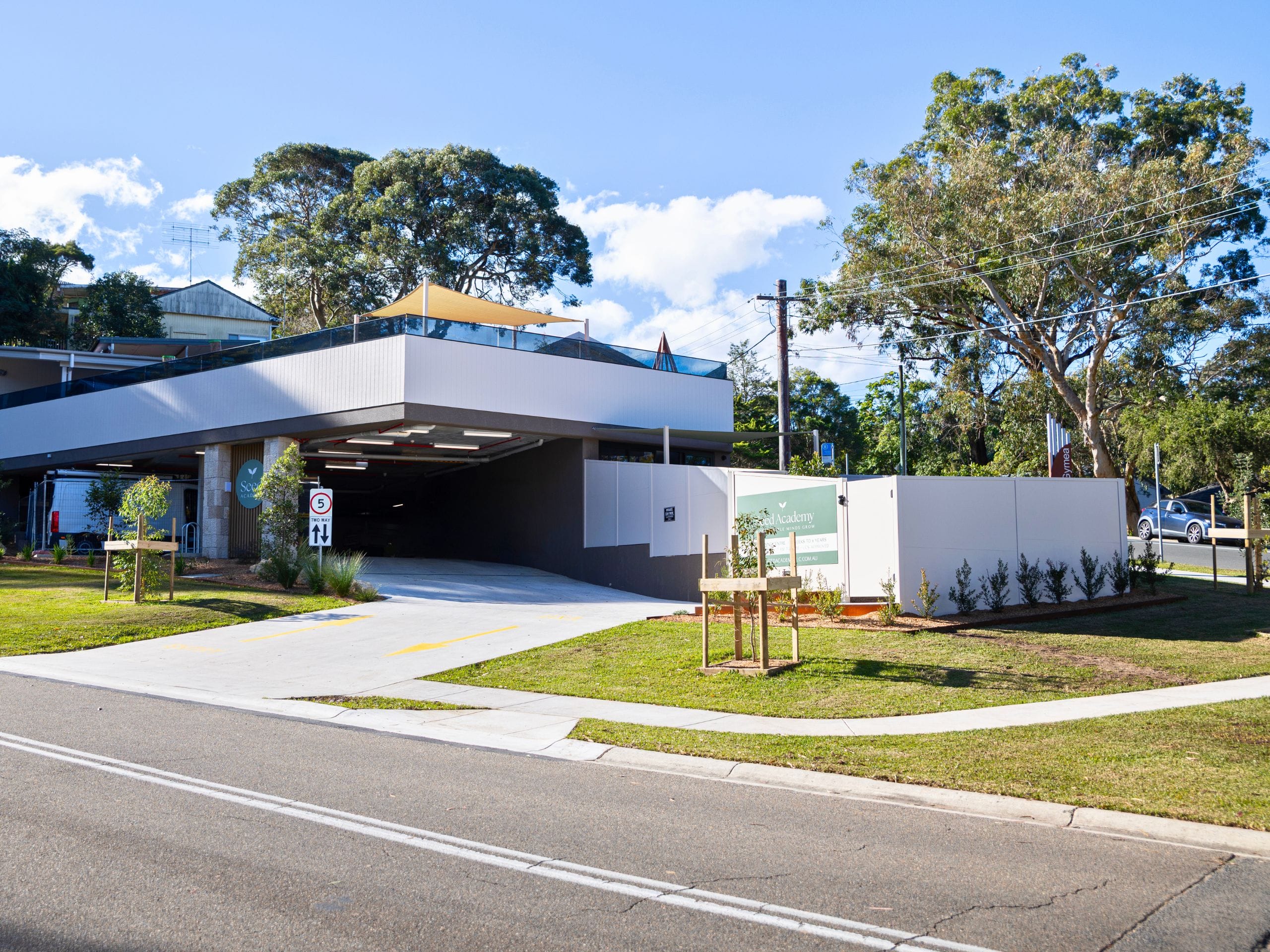 Seed Academy ELC demonstrates how childcare fencing can contribute to a broader site design