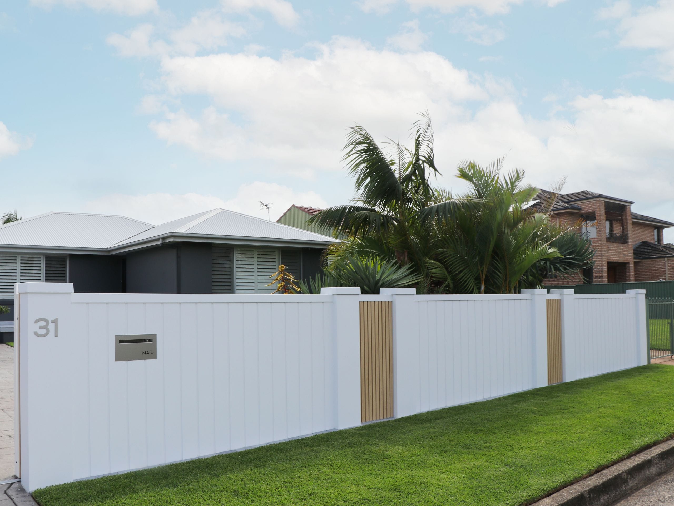 For homeowners looking to make their boundary or front fence a design feature, EstateWall® offers another DIY modular fencing option.